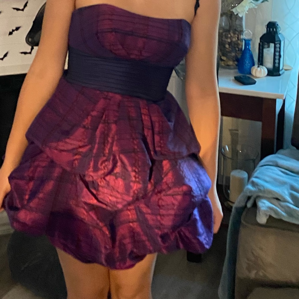 Strapless Homecoming Dress